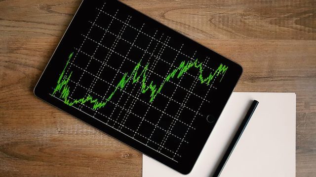 Business analytics dashboard with charts